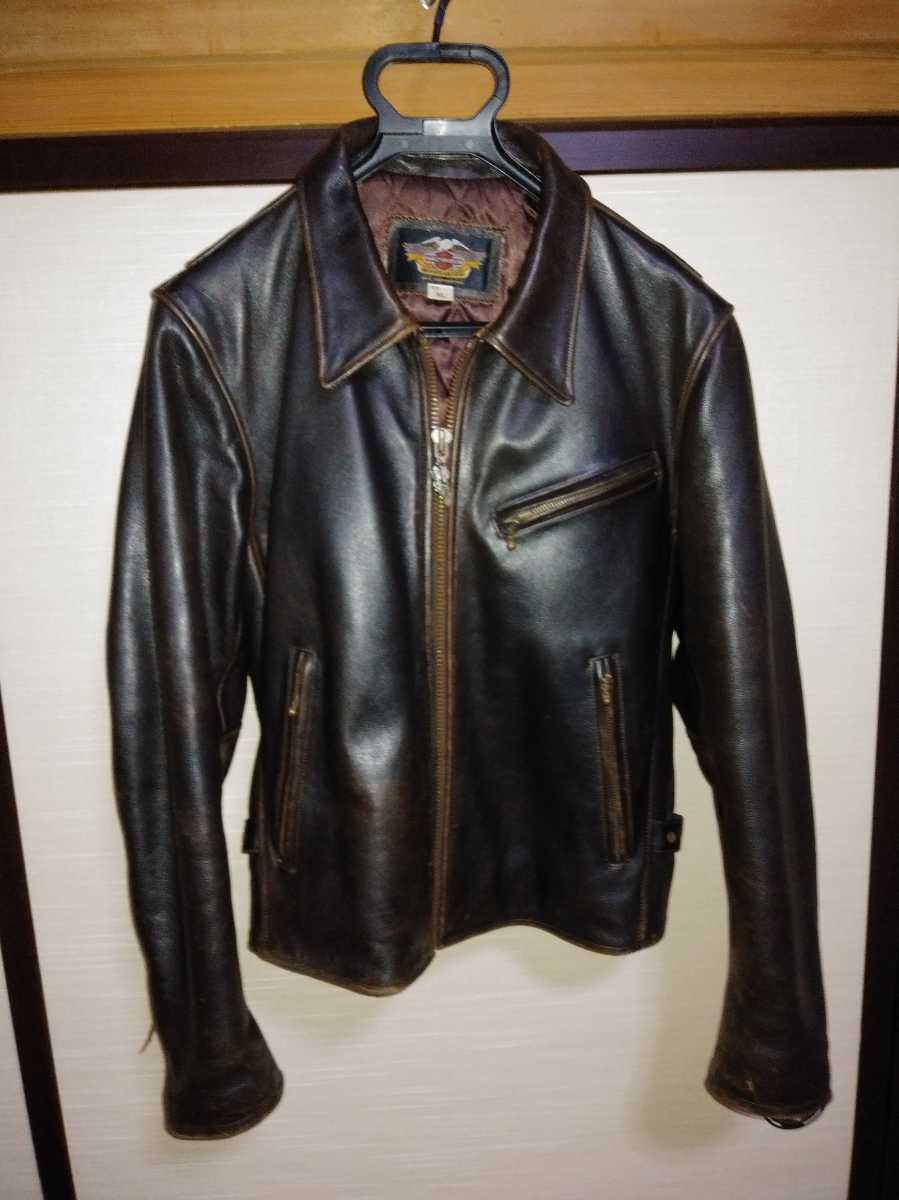 ハーレーダビッドソン シングルライダース レザージャケット HARLEY