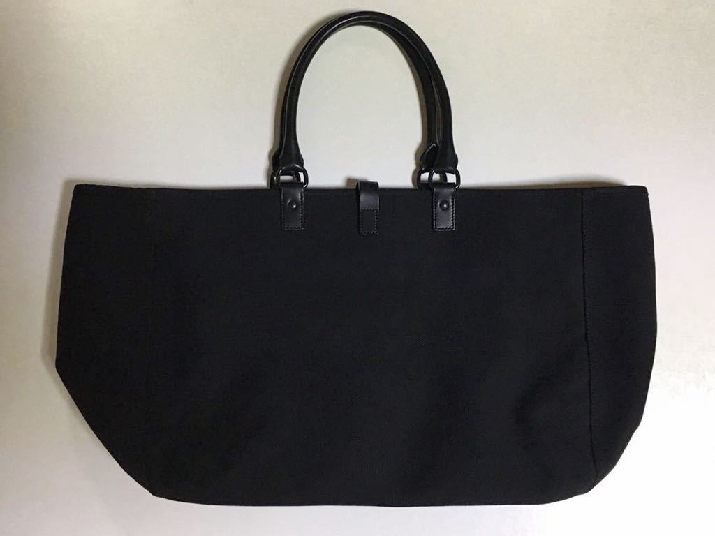 Rags McGREGOR × PORTER ラグスマックレガー ポーター TOTE BAG トート バッグ 黒 牛革 吉田カバン 別注 コラボ 野口強 ブラック Rags McGREGOR ラグスマックレガー 大容量 ナイロン 2013-14年秋冬コレクション