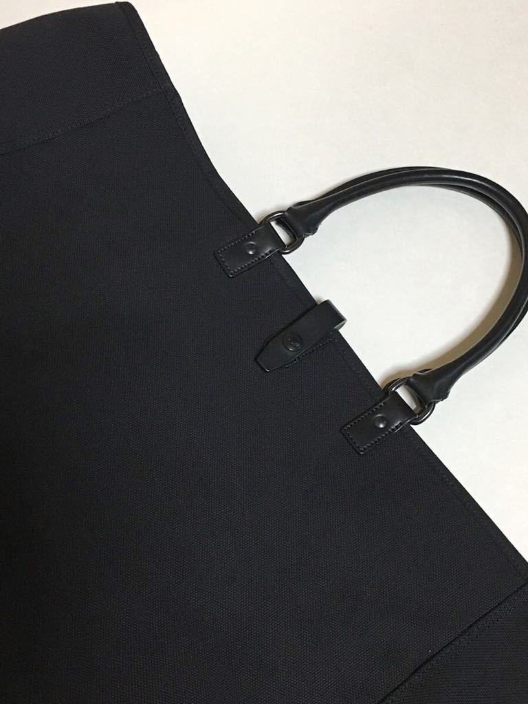 Rags McGREGOR × PORTER ラグスマックレガー ポーター TOTE BAG トート バッグ 黒 牛革 吉田カバン 別注 コラボ 野口強 ブラック Rags McGREGOR ラグスマックレガー 大容量 ナイロン 2013-14年秋冬コレクション