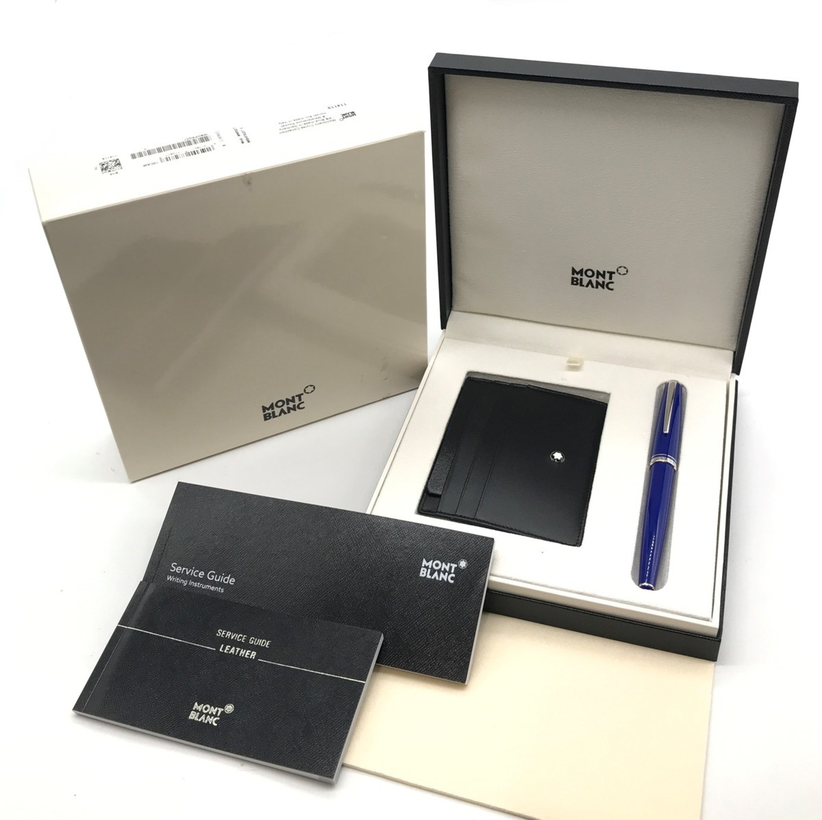 未使用 保管品 MONTBLANC モンブラン ボールペン カードケース セット