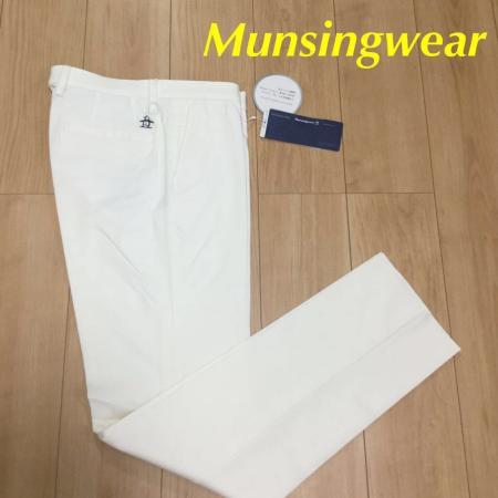 全国無料，最新作 定価17600円 Munsingwear マンシングウェア メンズ ゴルフ ロングパンツ ボトムス ストレッチパンツ ゴルフ ズボン 82 ホワイト -(82cm～)｜売買されたオークション情報、yahooの商品情報をアーカイ パンツ、スラックス