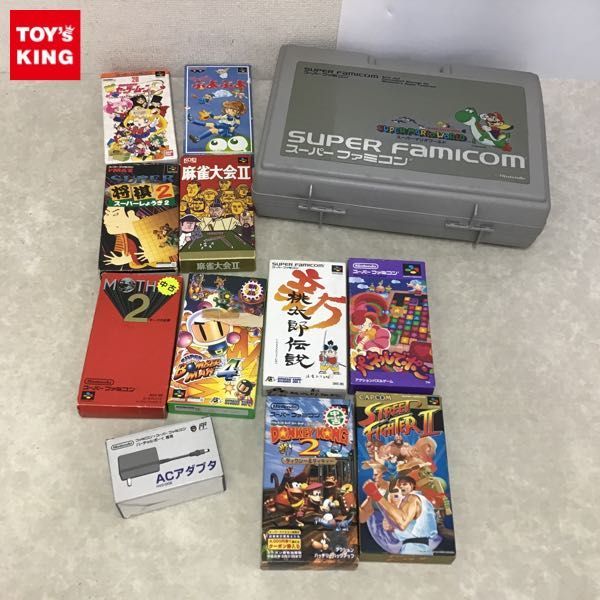 1円～ 訳あり スーパーファミコン スーパーマリオワールド、ストリート