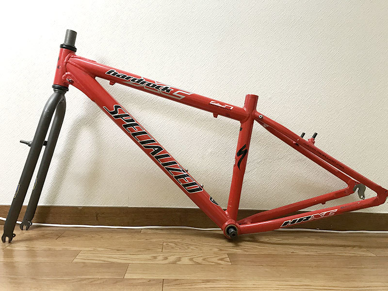  MTBフレームセット リジッド スペシャライズド Specialized HARDROCK 自転車(マウンテンバイク)｜売買されたオークション情報、yahooの商品情報をアーカイブ公開 - オークファン マウンテンバイク