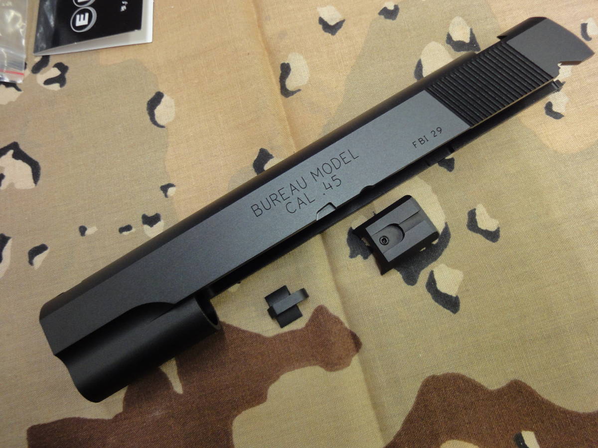 マルイ GBB FBI ビューロ カスタム スライド MEU ナイトウォーリア SFA スプリングフィールド
