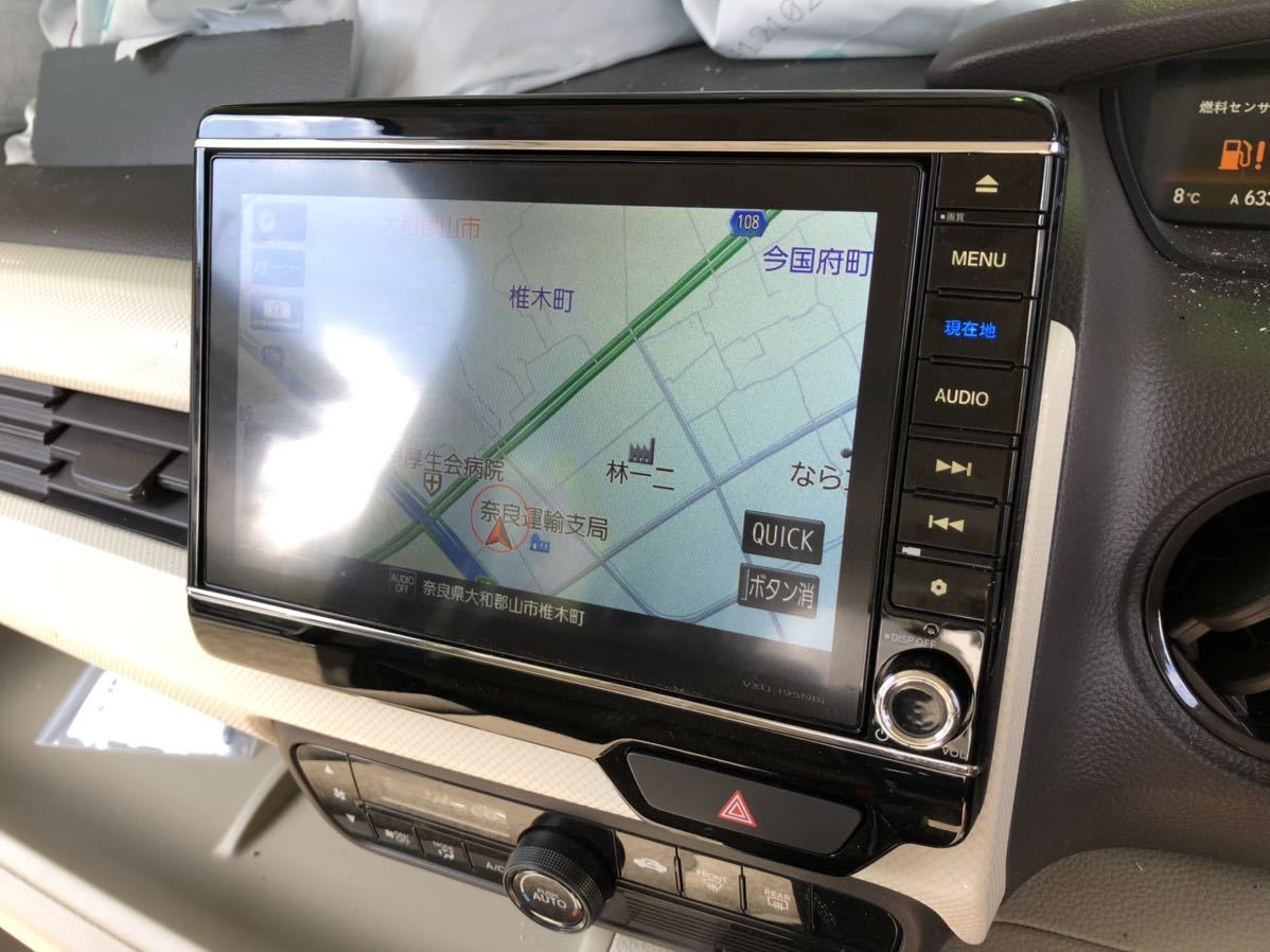 ホンダ純正 N BOX JF3 専用デザインナビ VXU-195NBi 8インチプレミアム