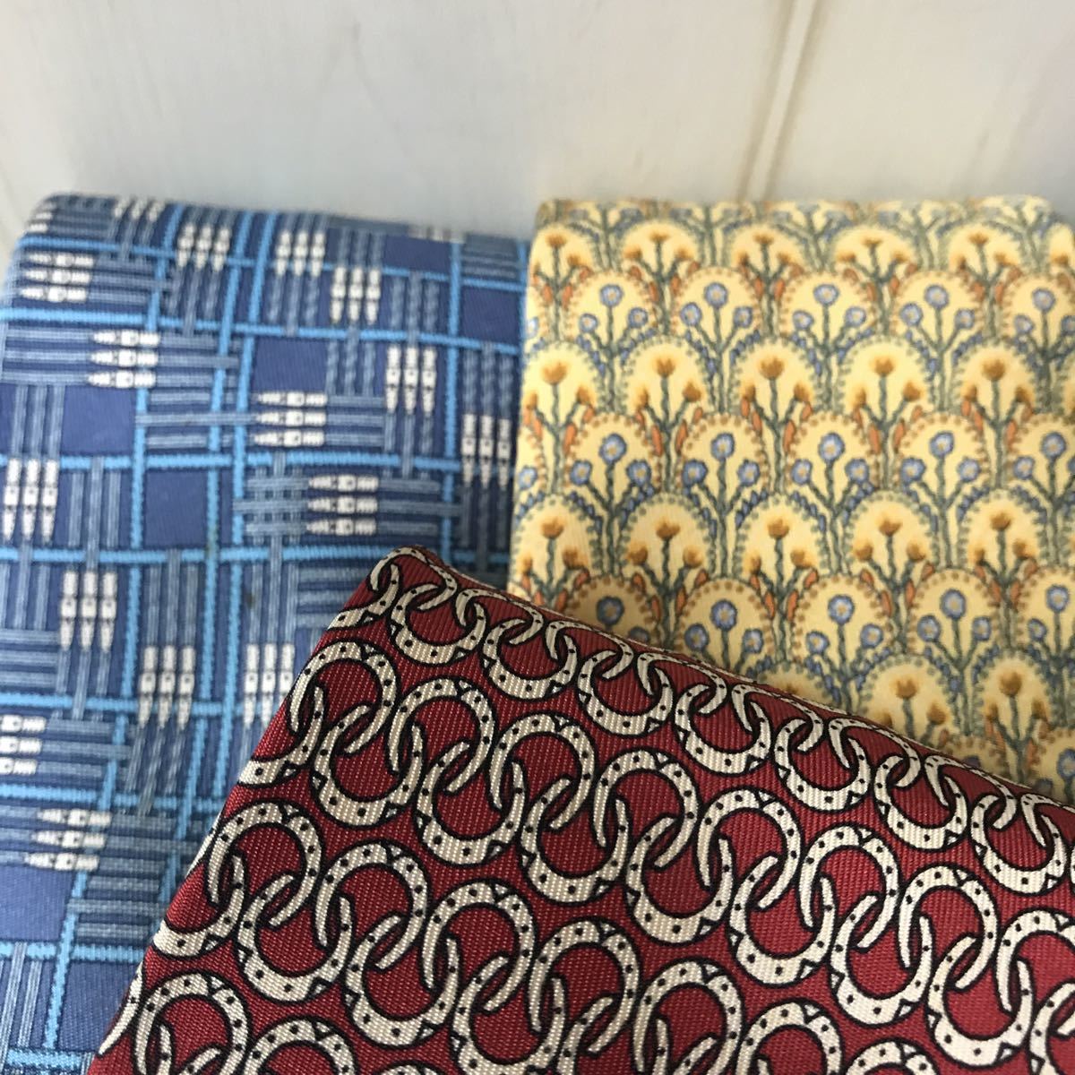 ☆1円スタート☆5本セット HERMES エルメス ネクタイ ブランドネクタイ