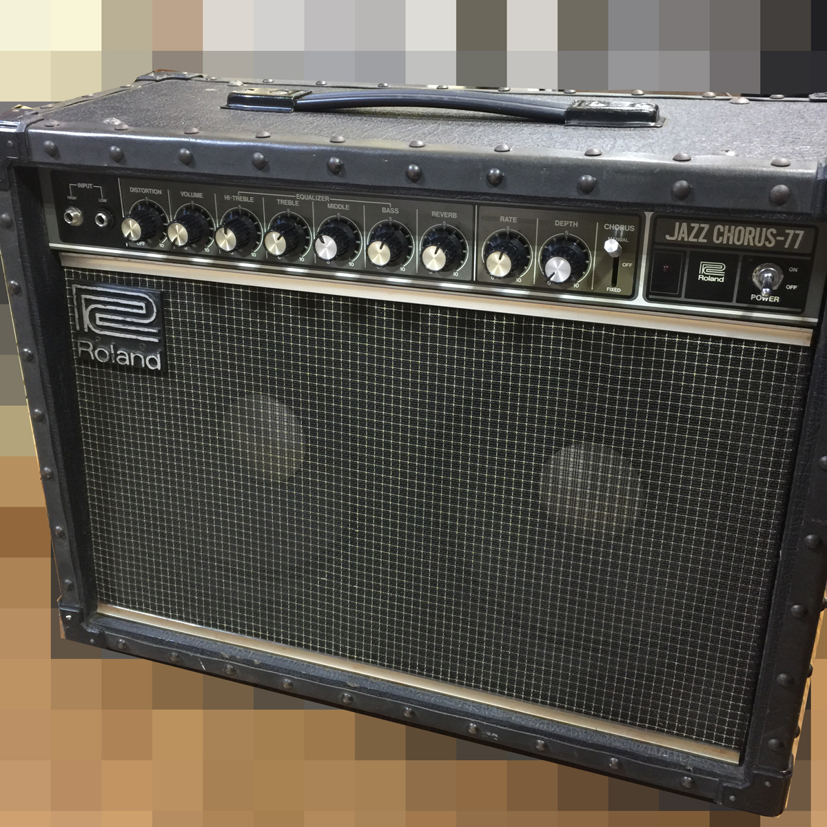 人気セール，セール Roland Jazz Chorus 77 JC-77 廃盤モデル ローランド ギターアンプ ジャズコーラス ジャズコ 簡単なメンテナンス済み(ローランド)｜売買されたオークション情報、yahooの商品情報をアーカイブ公開 - ギターアンプ