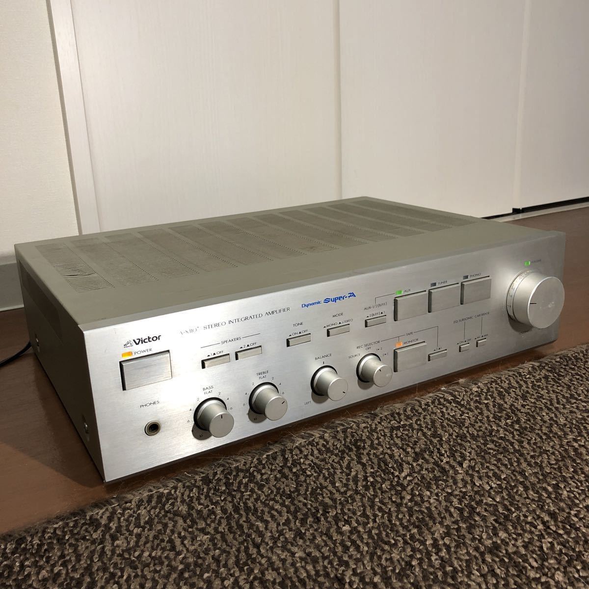 定価︰￥59800・1982年】 VICTOR A-X110＋プリメインアンプ 定価