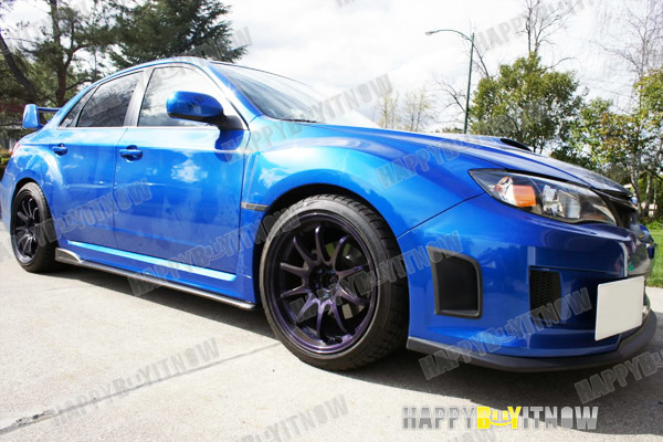 インプレッサ STI GRB GRF GVB GVF カーボン サイドスポイラー
