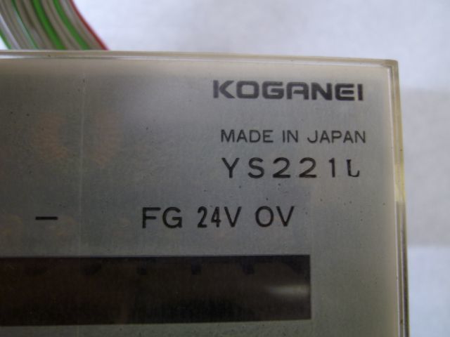 中古動作品 KOGANEI製 YS221L (OMRON リモート通信ユニット) オムロン①