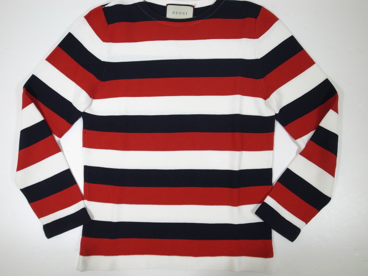 GUCCI グッチ ケリングジャパン 17SS コットン ニット セーター XS 