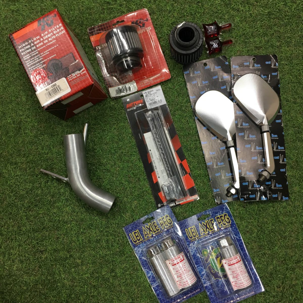 H KA598 K&N Daytona など カスタムフィルター スタッドボルト バイク