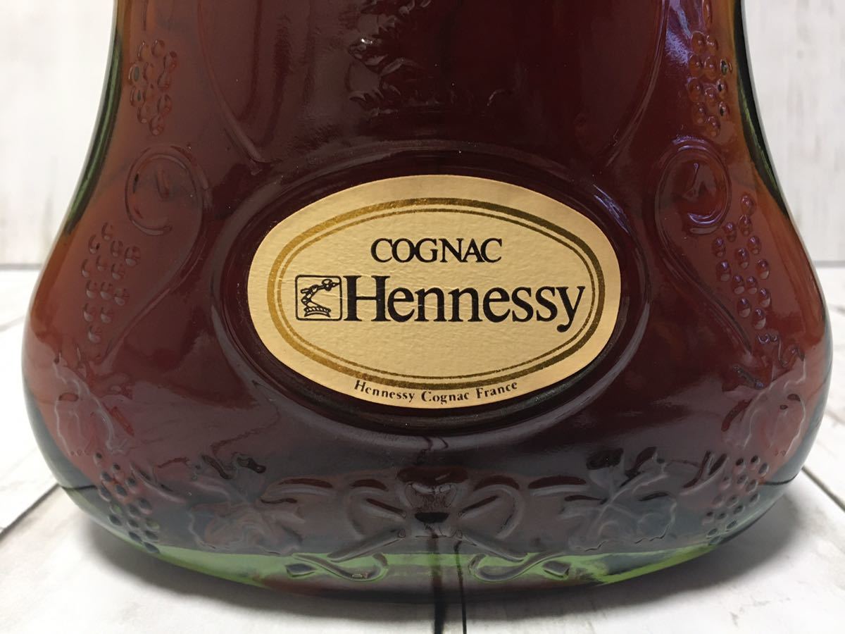 古酒 未開栓 ブランデー ヘネシー Hennessy XO 金キャップ 700ml グリーンボトル 緑 箱なし コニャック COGNAC Hennessy 古酒 ヘネシー NAPOLEON ナポレオン 700ｍｌ