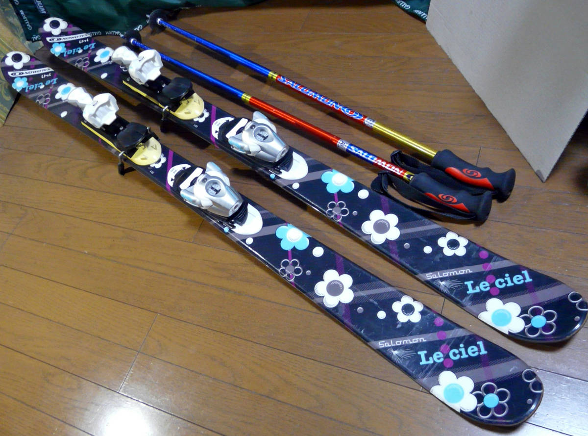 人気商品激安 セール 141cm SALOMON サロモン Le ciel ツインチップ