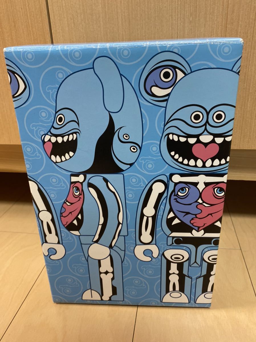 ベアブリック Ron English ロンイングリッシュ 100% 正規品 美品 ベアブリック ロン・イングリッシュ BE@RBRICK RON
