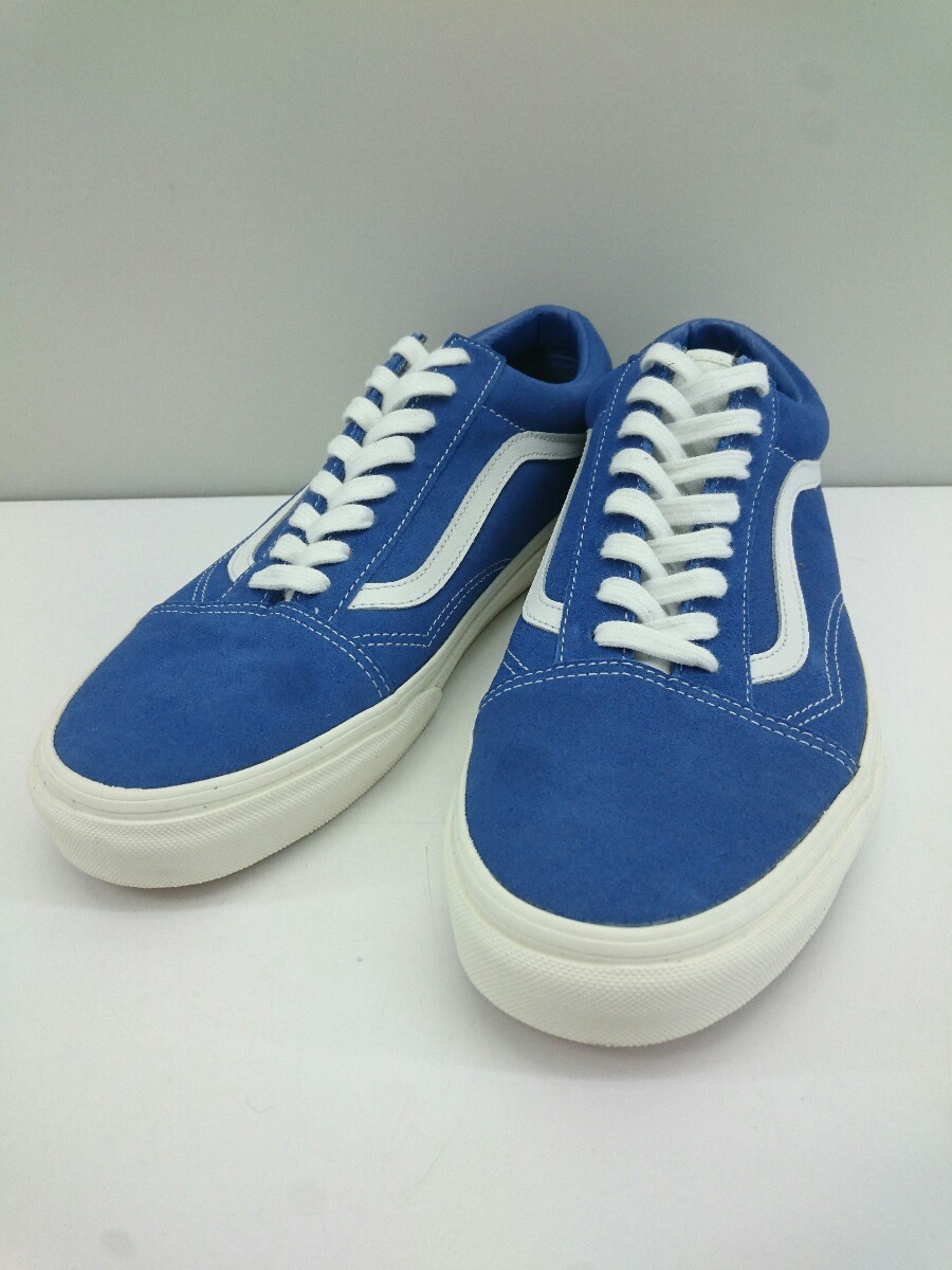 VANS◆ローカットスニーカー/29cm/ブルー/スウェード/バンズ/オールドスクール/VN0A38G1ORV/