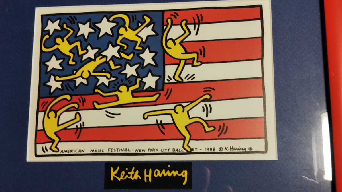 Keith Haring キース・ヘリング - | 0 額装ポスター 小宮山書店
