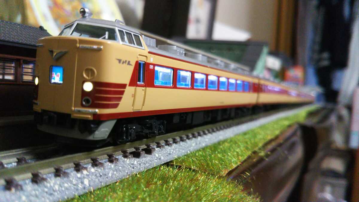 KATO、485系 200番台 6両基本セット 【全車両純正室内付き】