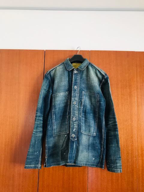  3万8850円 OLD JOE & CO EARLY ARMY SHIRTS 14 1/2 デニムシャツ(長袖シャツ)｜売買されたオークション情報、yahooの商品情報をアーカイブ公開 - オークファン 男性用