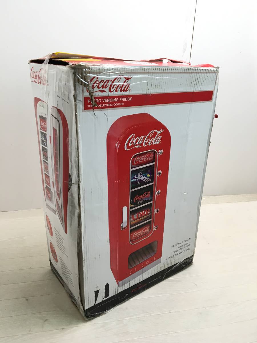 コカコーラ　自販機　冷蔵庫 W☆034 COCA COLA コカ・コーラ 自販機型冷蔵庫 CVF18 | DFK.QC.CA