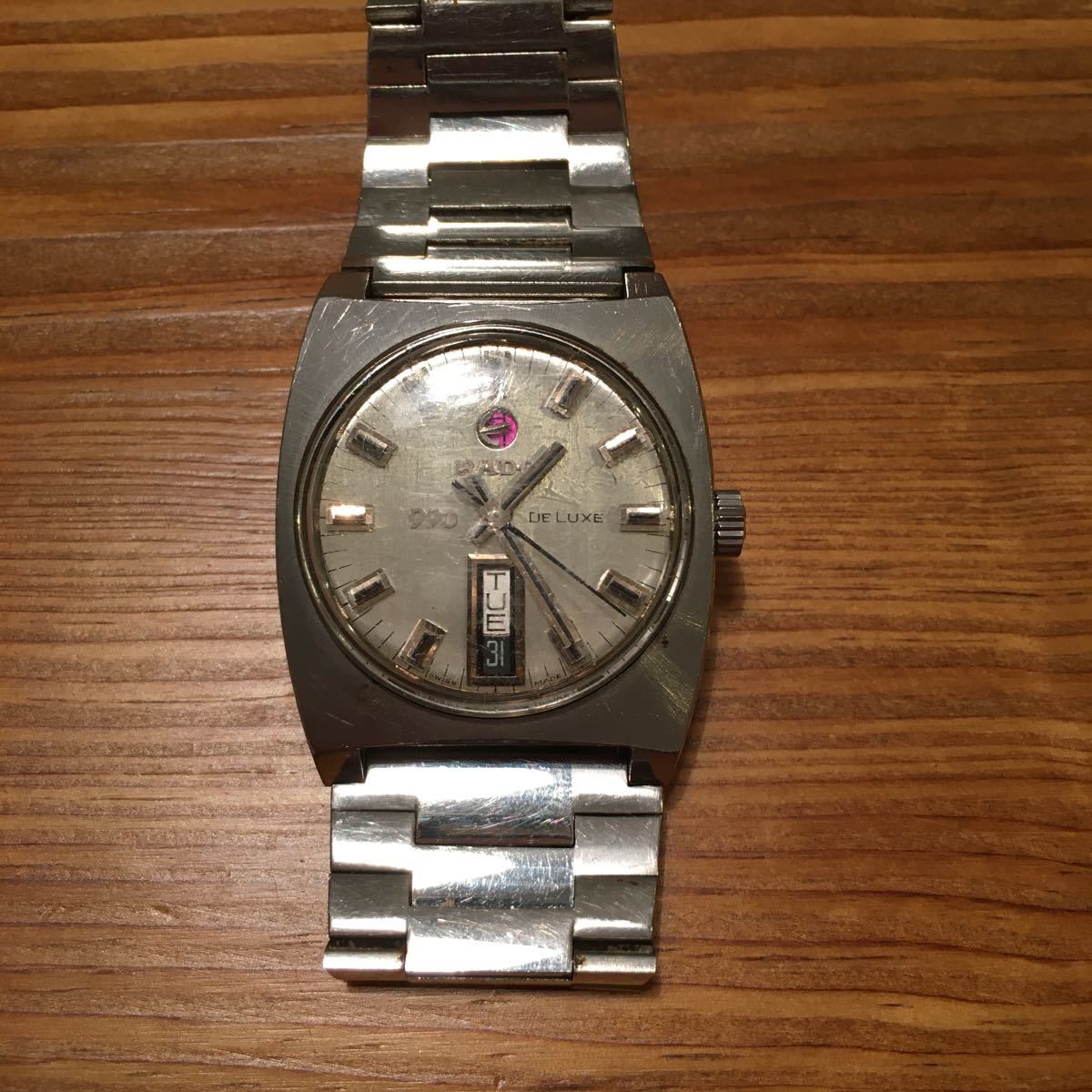 ジャンク RADO 990 DE LUXE ラドー デラックス 11860 オートマ 自動 