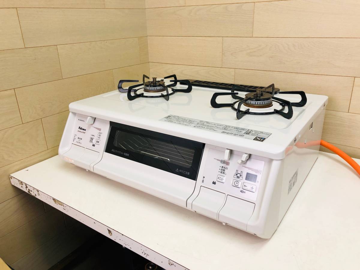 安い，新作登場 綺麗目 2017年製 パロマ PA-360WHA-L LP プロパン ガス用 水なし両面焼グリル エブリシェフ ガスコンロ(ガステーブル)｜売買されたオークション情報、yahooの商品情報をアーカイブ公開 - オークフ ガステーブル