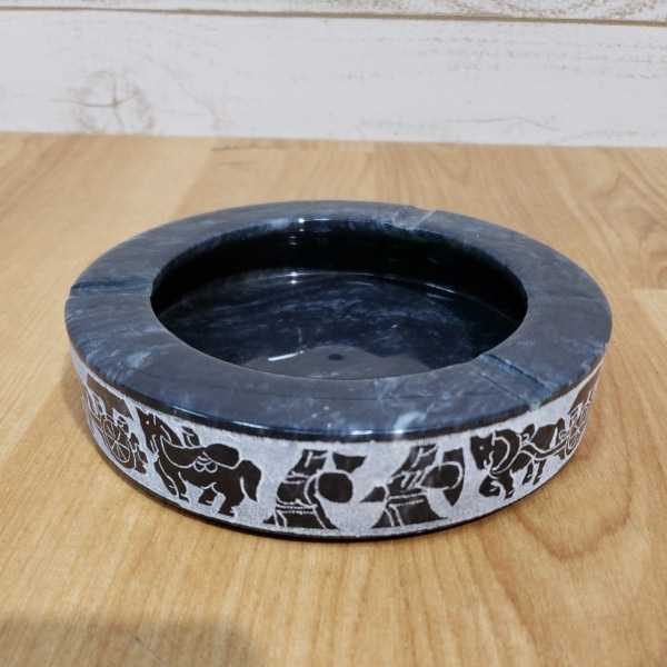 灰皿 大理石 デザイン 黒 かっこいい 応接用 タバコグッズ 喫煙具 彫刻 大きめ たばこ アンティーク 灰皿 売買されたオークション情報 Yahooの商品情報をアーカイブ公開 オークファン Aucfan Com