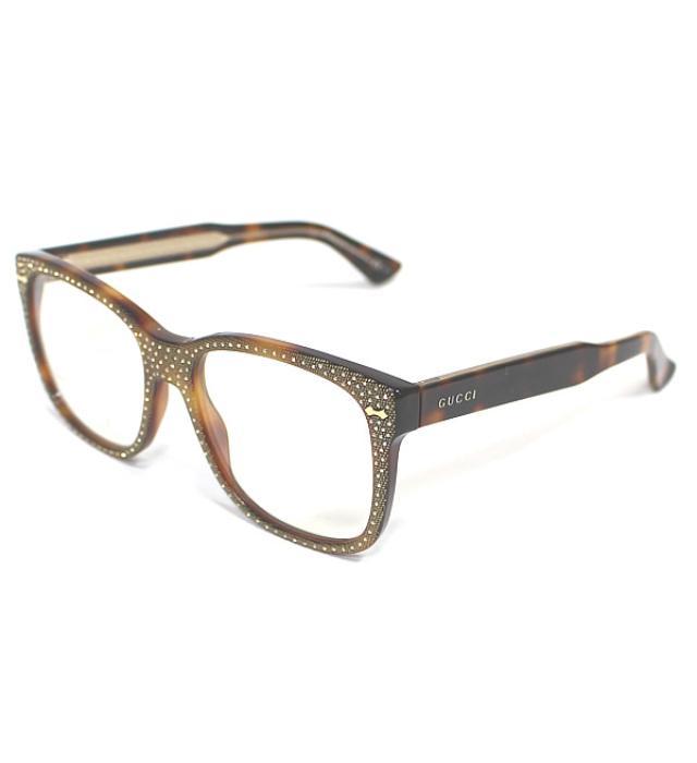 【美品】GUCCI メガネフレーム ベッコウ柄 GUCCI gucci 品物のみGUCCI メガネフレーム メガネ グッチ／メガネ