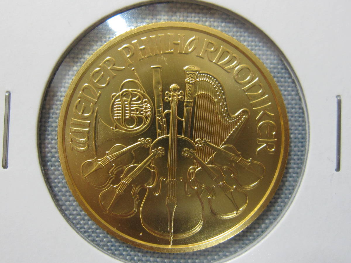 ウィーンハーモニー金貨50ユーロ2008年 【公式通販】
