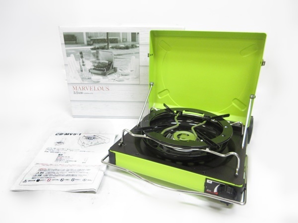  02 205-259703-11 Y 開封品 Iwatani イワタニ CB-MVS-1 カセットフー MARVELOUS マーベラス カセットコンロ 説明書 箱 付き 埼205(カセットボンベ)｜売買されたオークション情報、yahooの商品情報をアーカイ カセットボンベ