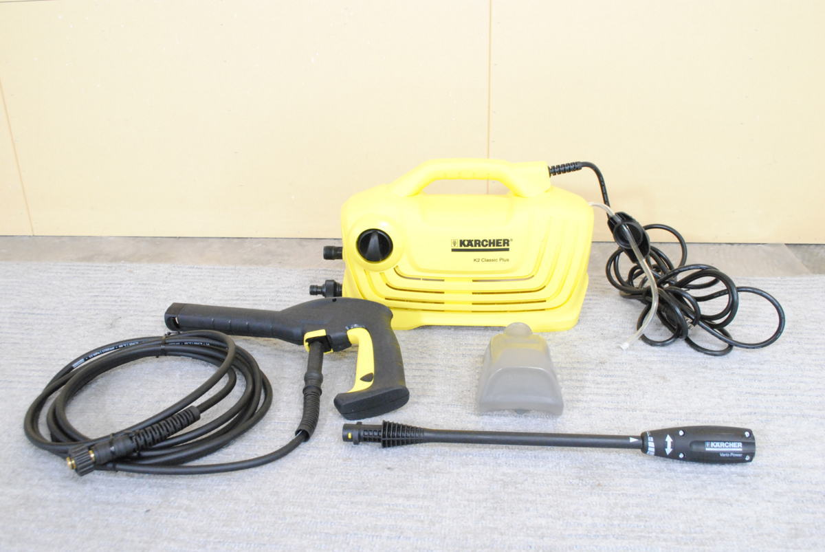 KARCHER K2 Classic Plus 高圧洗浄機　未使用 中古】KARCHER Classic Plus ケルヒャー 高圧洗浄機 K2 クラシック