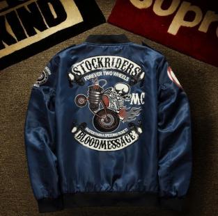 スカジャン メンズ ジャケット ブルゾン スタジャン 野球服 ワッペン 春秋 おしゃれ ｍ 3xlブルー Mサイズ 売買されたオークション情報 Yahooの商品情報をアーカイブ公開 オークファン Aucfan Com