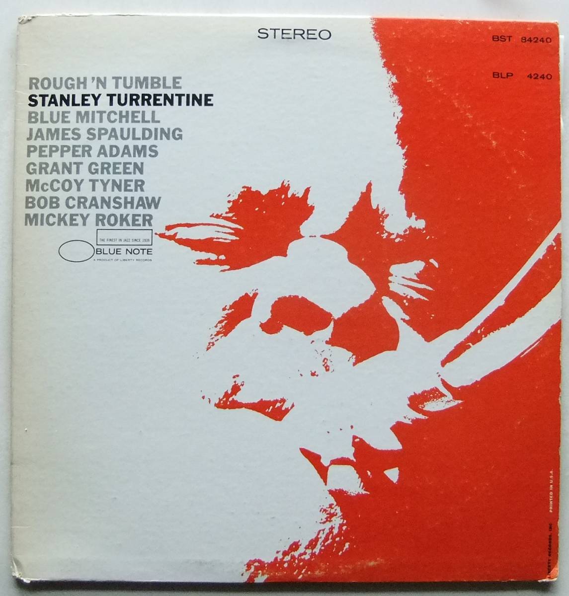 低価，お買い得 STANLEY TURRENTINE / Rough ' N Tumble Blue Note BST 84240 NY:VAN GELDER W(ジャズ一般)｜売買されたオークション情報、yahooの商品情報をアーカイブ公開 - オークファン ジャズ一般