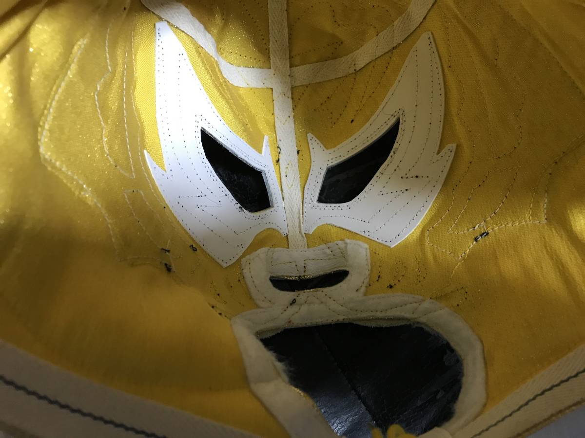 3代目タイガーマスク 試合用マスク 新日本プロレス 金本浩二 T-3