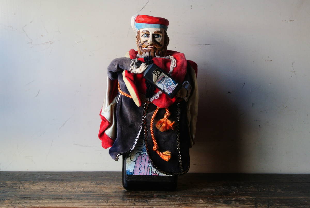 NIKKA【ニッカウイスキーボトルカバー】空き瓶 人形ローリー卿 WKISKY 