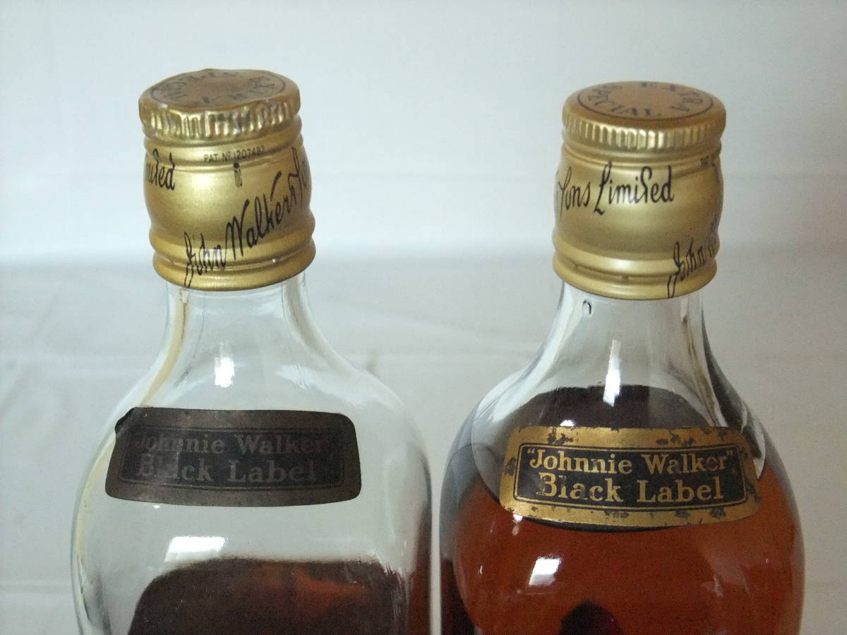 ジョニーウォーカー Walker Black 1円～未開栓 Johnnie 黒 古酒Johnnie