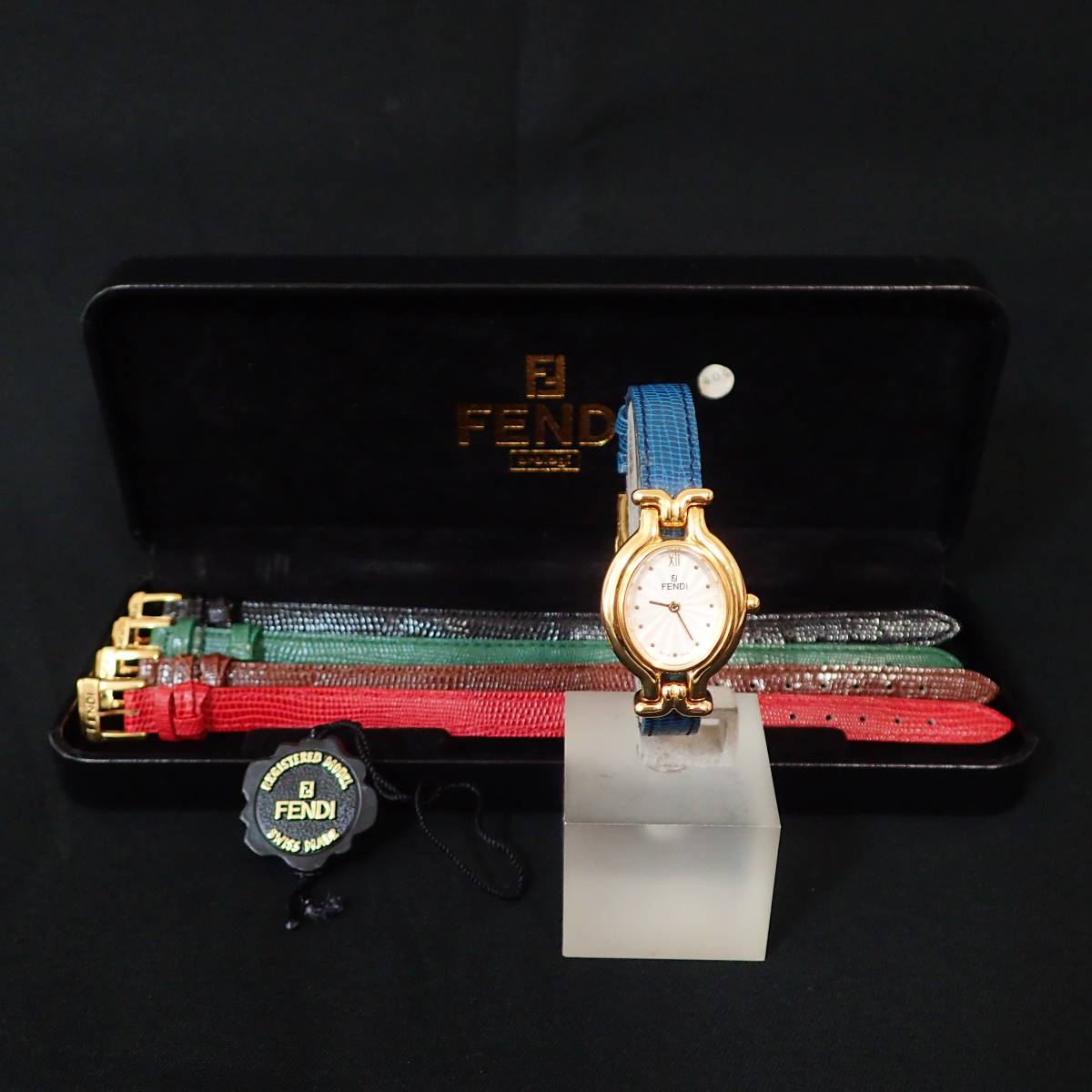 C1691】 良品 FENDI フェンディ 640L チェンジベルト 5色付き