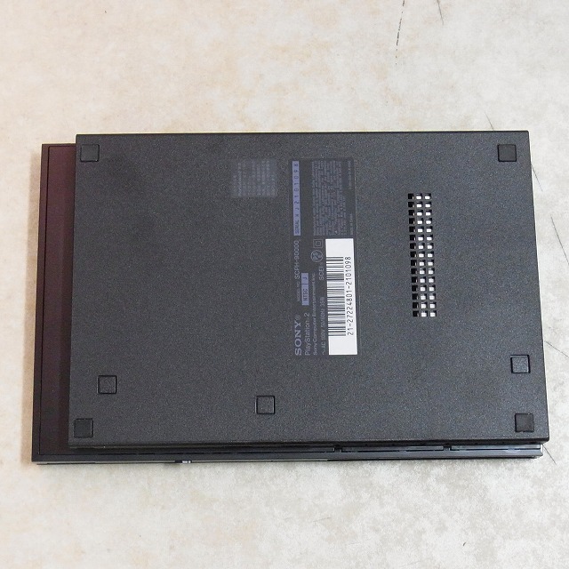 PS2 プレステ2 本体 SCPH-90000 CB チャコールブラック 箱付+グランツーリスモ3 A-spec箱説付 等 ソフト5本set 動作確認済【20