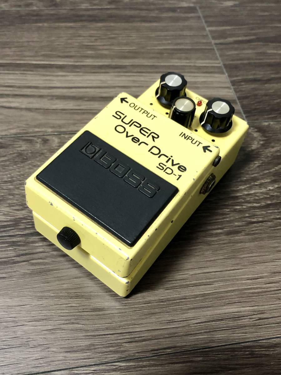 BOSS SD-1 スーパーオーバードライブ 日本製 NEC C4558C 初期モデル