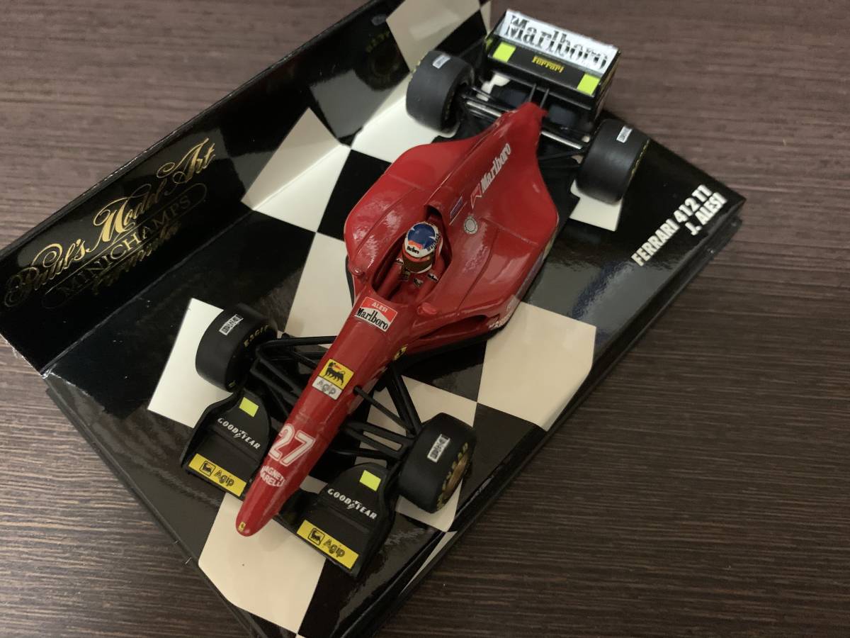 1⁄43 Minichamps Ferrari 412 T1 from 1994 F1 Grand Prix Nicola