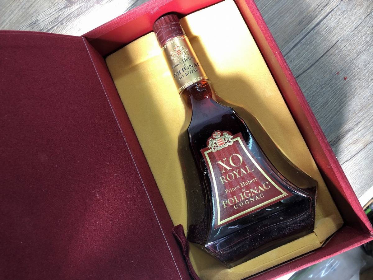 【人気セール，本物保証】 古酒 PRINCE HUBERT プリンス ユベール POLIGNAC ポリニャック XO ROYAL ロイヤル COGNAC コニャック ブランデー 40％ 箱 未開栓(コニャック)｜売買されたオークション情報、yahooの商品情報をアーカイブ コニャック