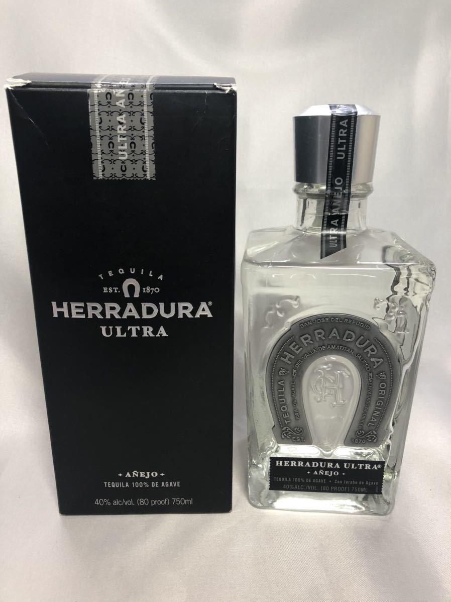 未開栓 TEQUILA HERRADURA ULTRA エラドゥーラ テキーラ 40% 750ml
