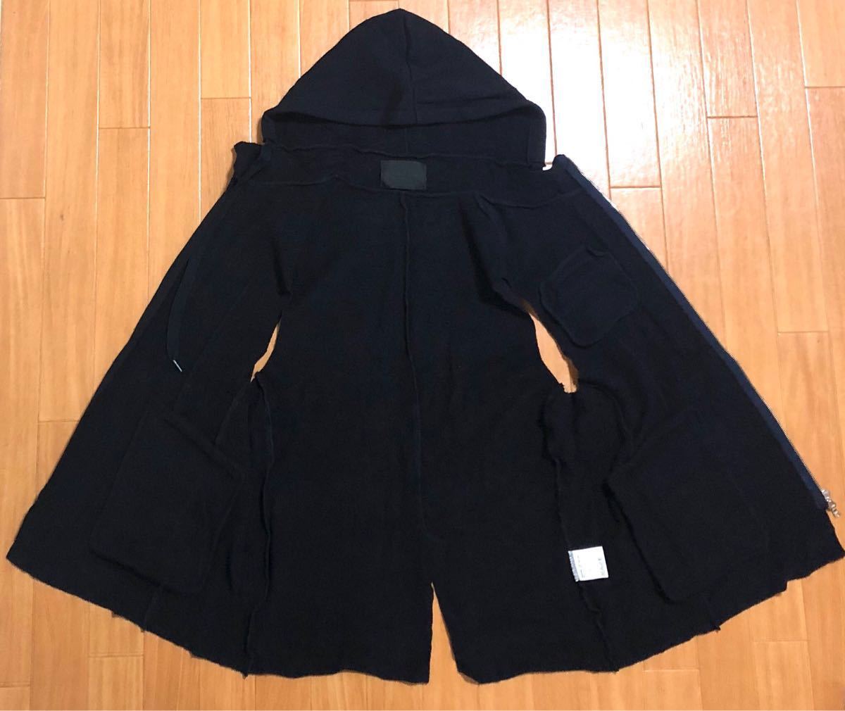 undercover earmuff maniac 09aw ウール ノースリーブ フードパーカー 