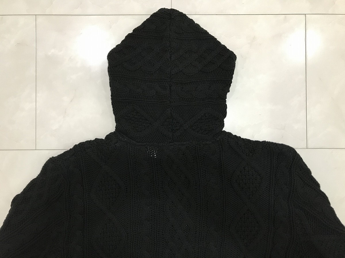 GOODENOUGH フィッシャーマンニットパーカー グッドイナフ ケーブル 