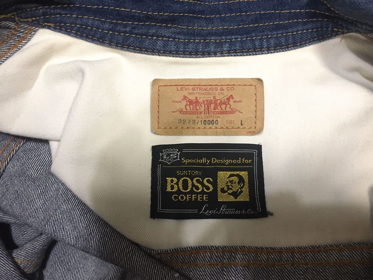Levi's ×BOSS デニムジャケット L 1st 非売品 限定1万着 Gジャン