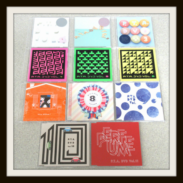 値下げ】Perfume PTA DVD VOL.1～4 Perfume 「PTA DVD」 全11枚セット