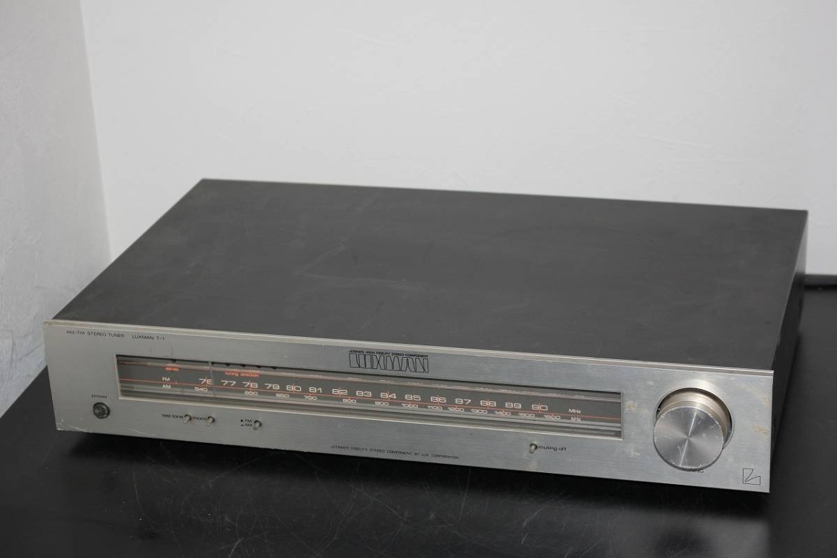 ☆LUXMAN FM/AMチューナー T-300 本体のみ 動作未確認ジャンク品