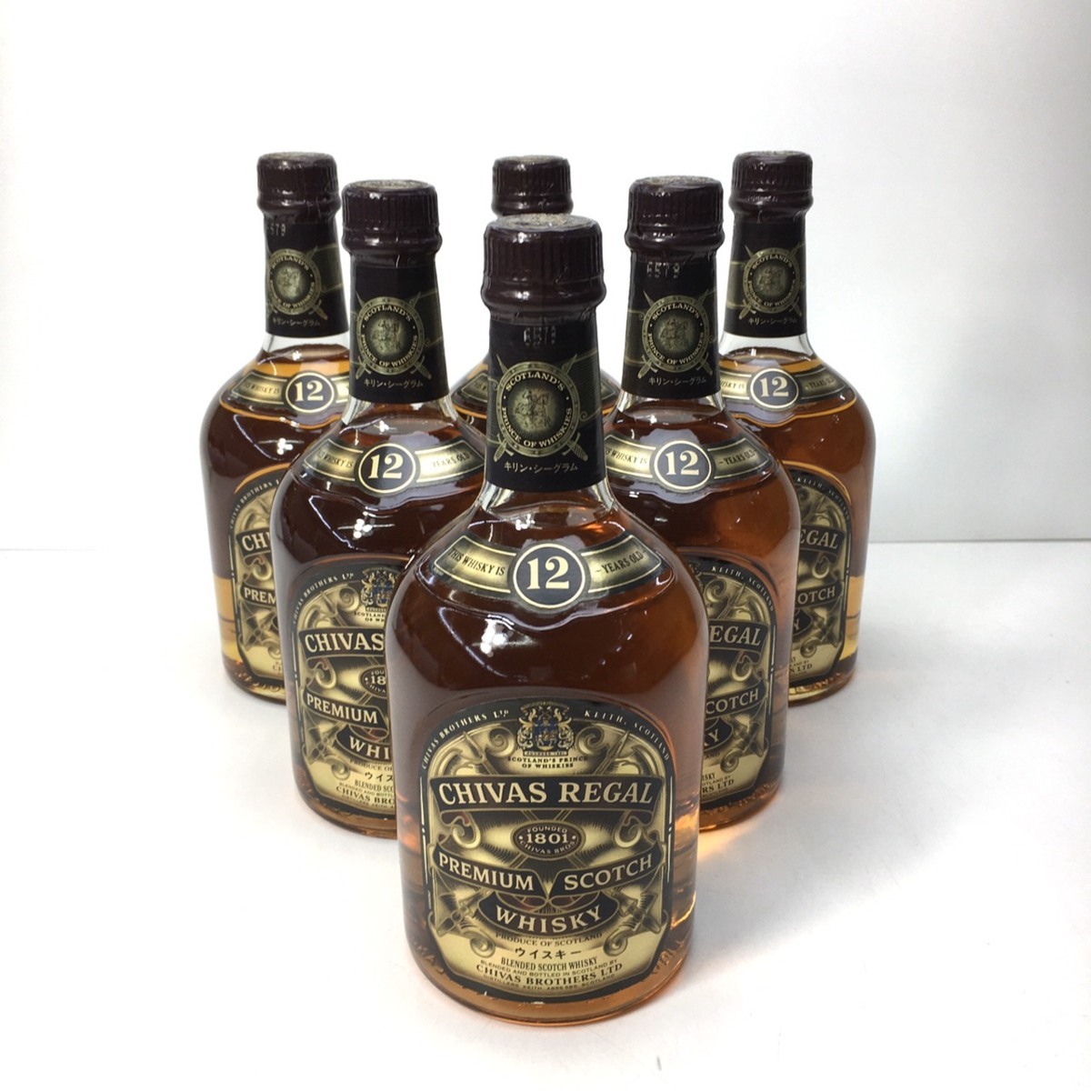 未開栓 シーバスリーガル12年 6本セット 40% 700ml YS200325-01-YS