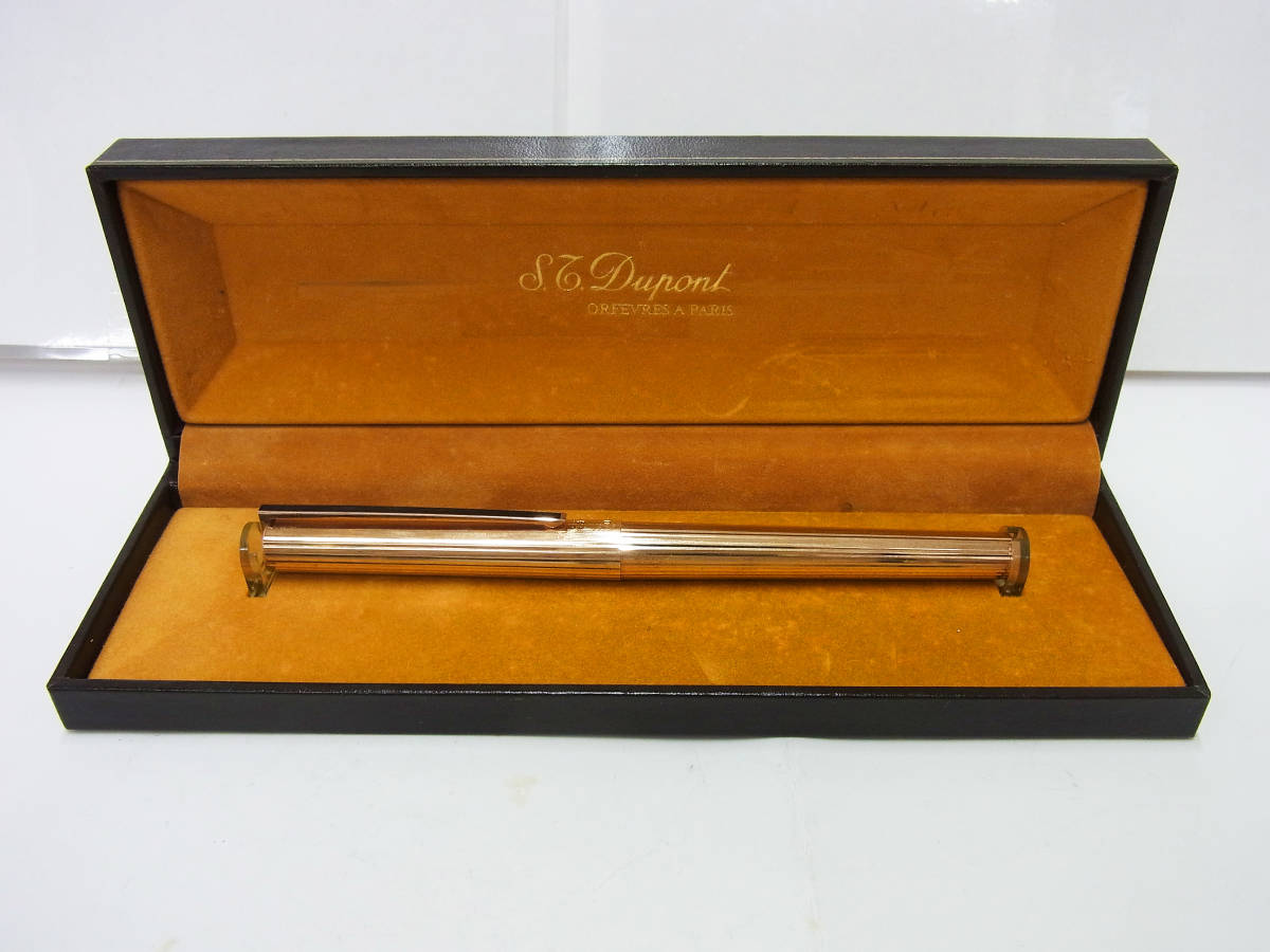 ◇1円～ ビンテージ S.T.Dupont PARIS エステーデュポン 万年筆