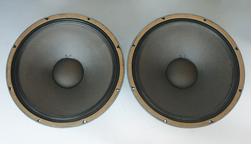 JBL 38cmコーン型ウーファーユニット 130A JBL130A 38cmウーファーペア